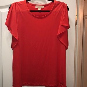 Coral Michael Kors blouse